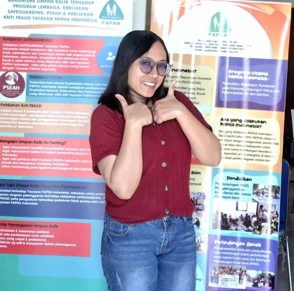 sofia maria dolorosa yayasan papha indonesia